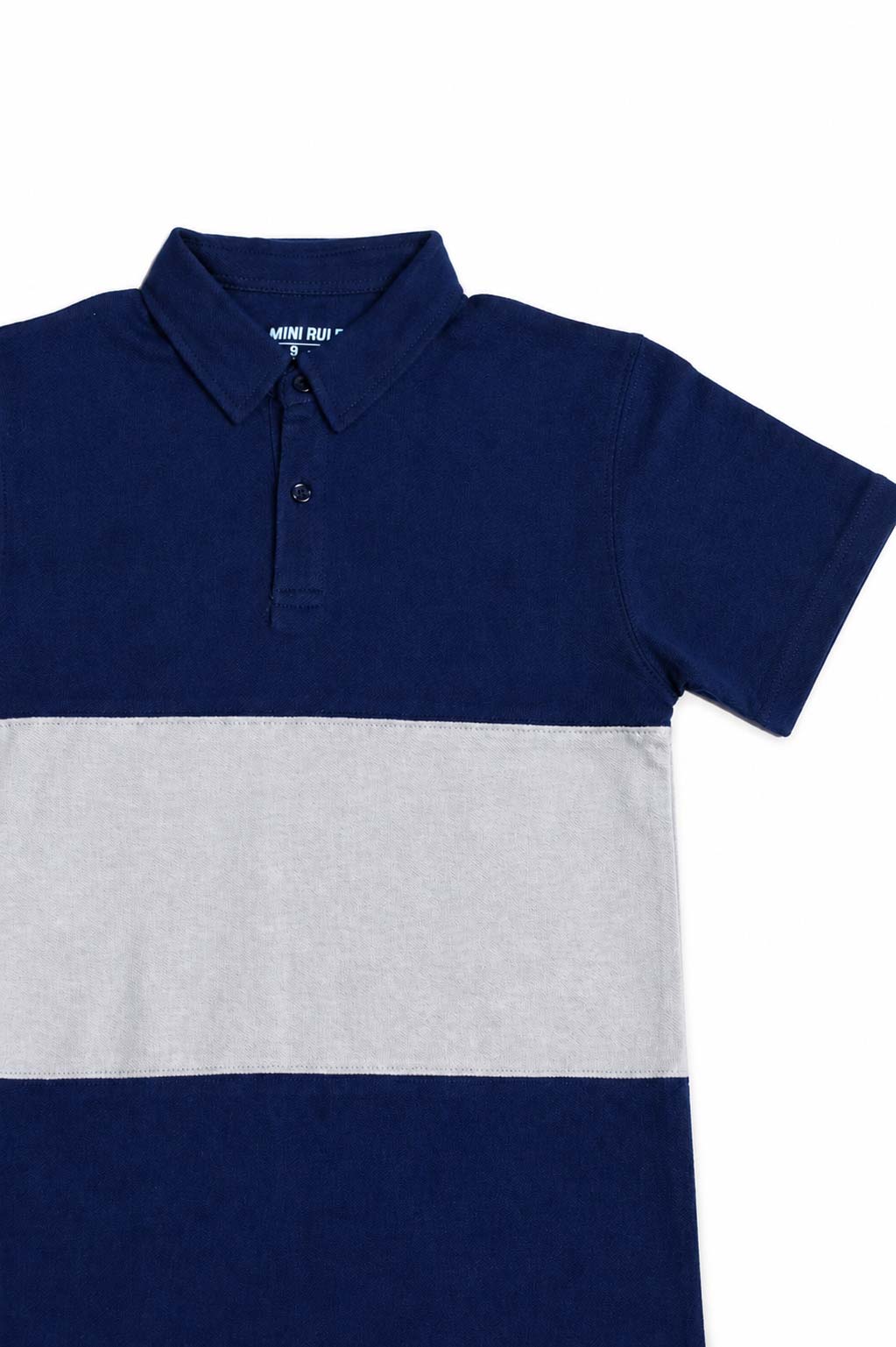 Blue & Grey Boys POLO–  Kids wear
