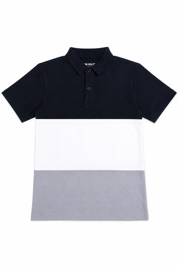 Classic Black & Grey Boys POLO – Kids wear