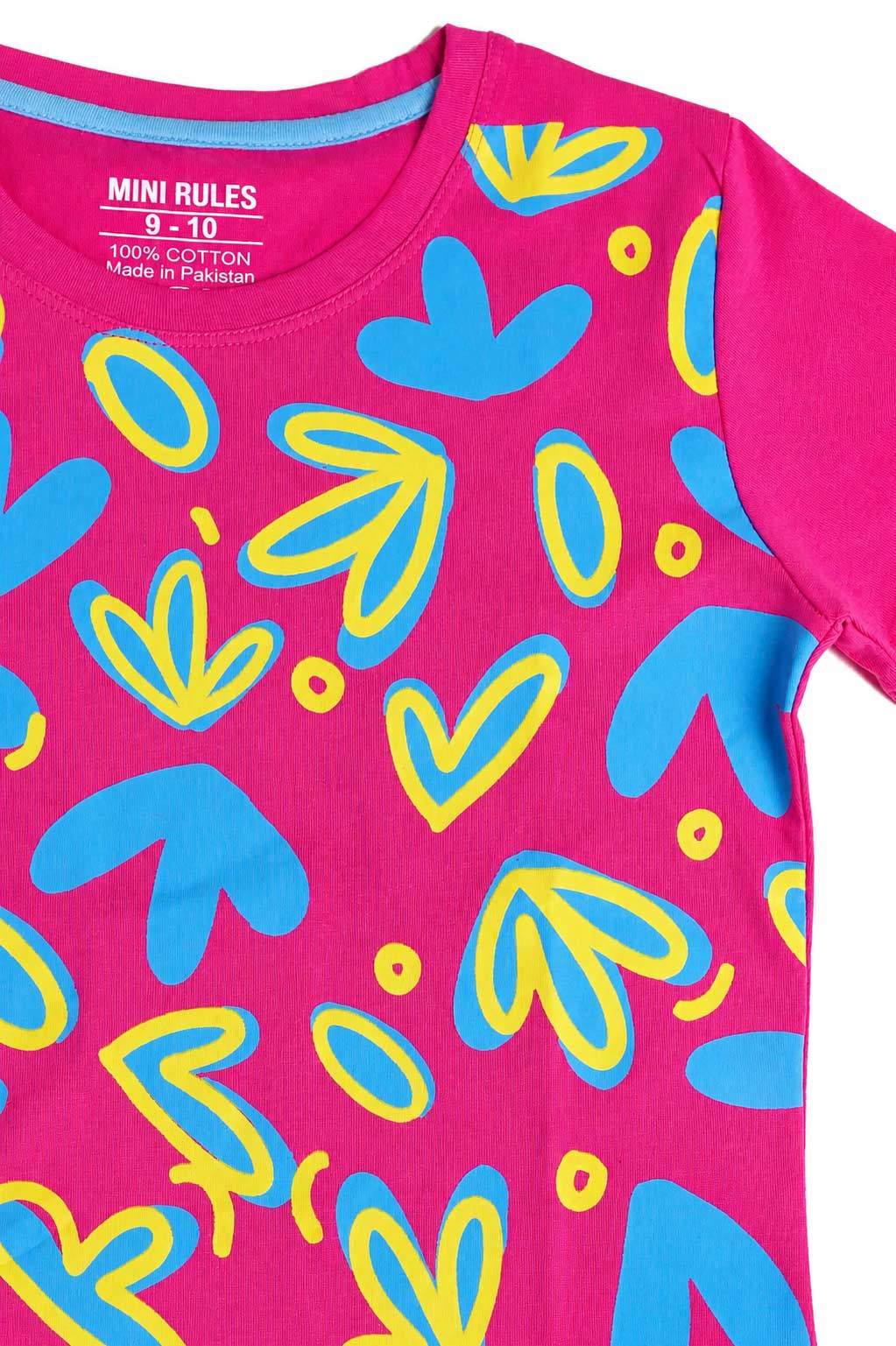 Floral Hearts Girls T-Shirt