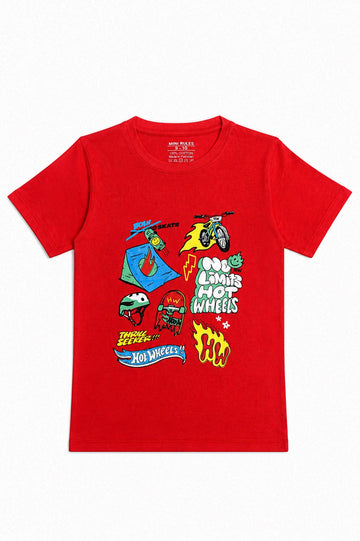 Hot Wheels Tee for Boys –  Kids T-Shirt