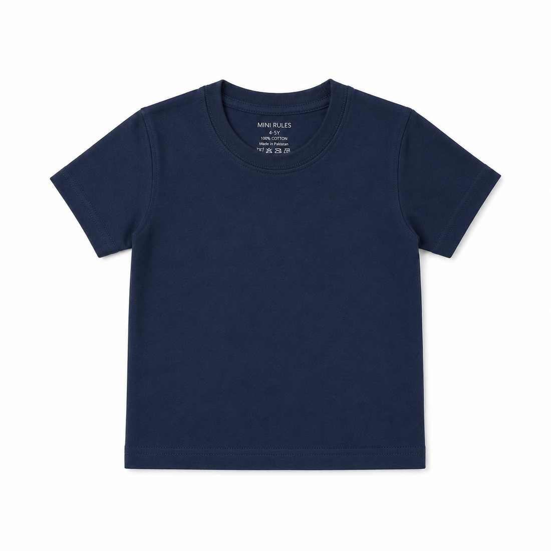 Plain Navy Boys T-Shirt