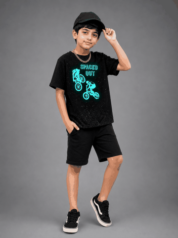 Glow In The Dark Boys Tee –Kids T-Shirt