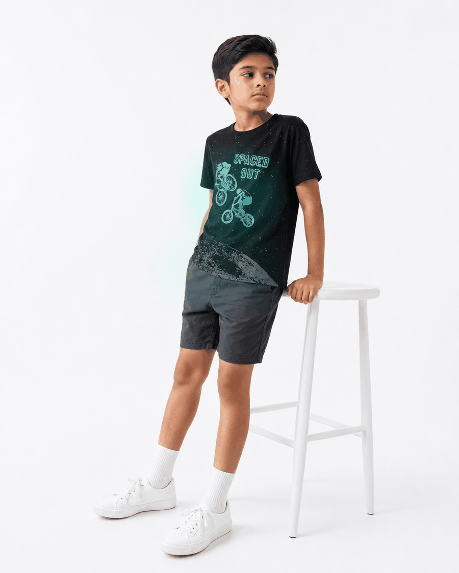 Glow In The Dark Boys Tee –Kids T-Shirt