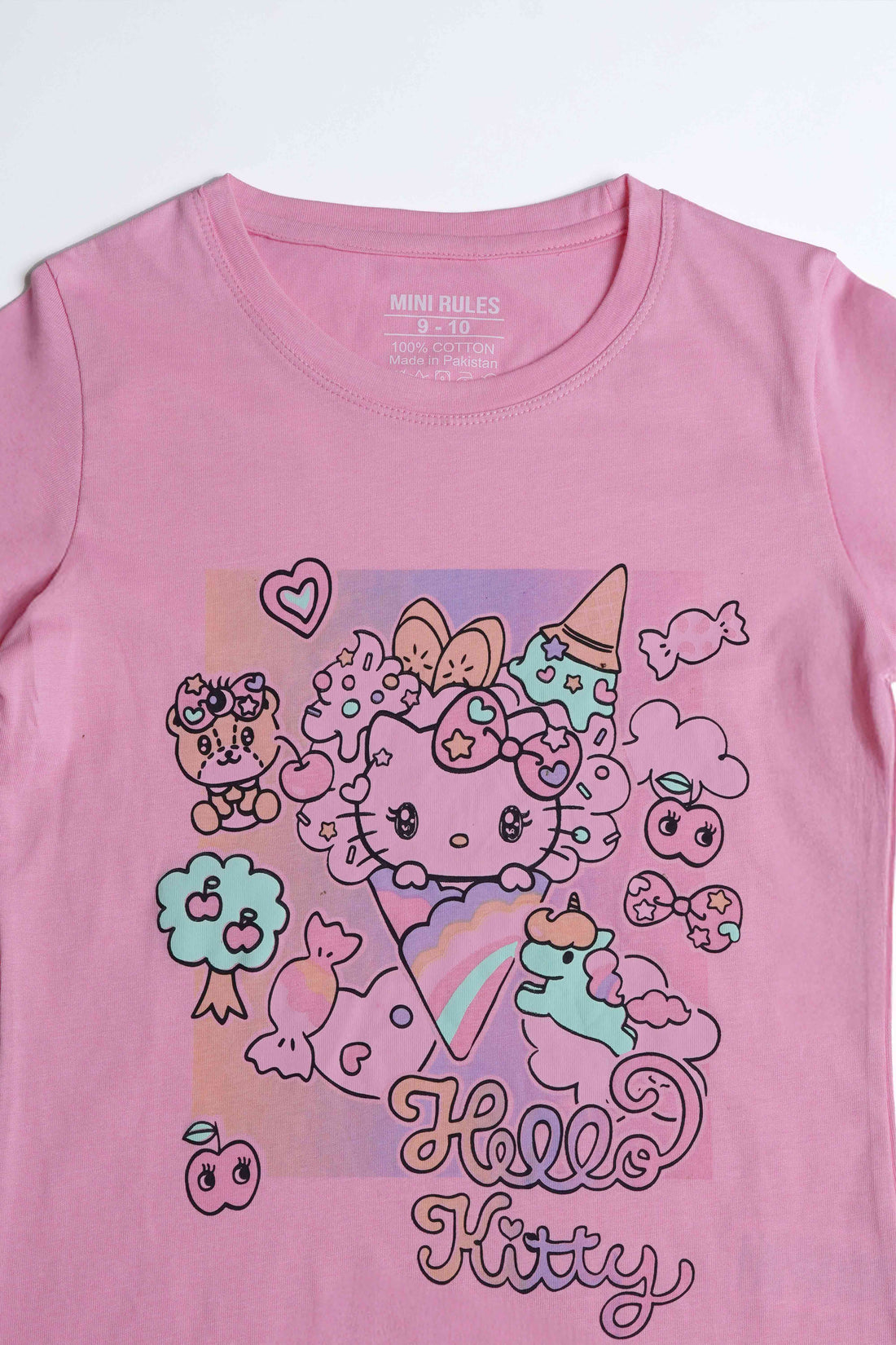 Hello Kitty Pink Girls T-Shirt