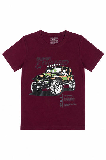 Power Ride Tee for Boys – Cool Graphic Casual T-Shirt