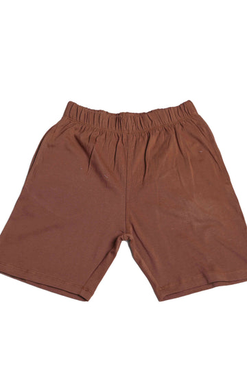 Brown Boys Shorts –Kids Bottomwear