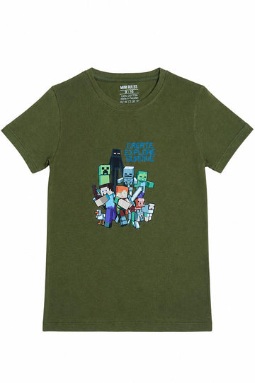 Minecraft Boys Tee – Kids T-Shirt