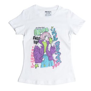 Japanese school girl tee